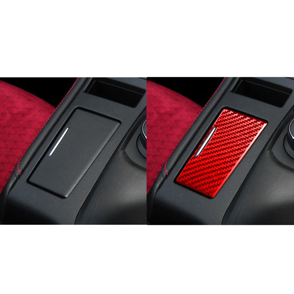 Panel Cover Trim Pour Lexus CT200h 2011-17 Panneau Lève-vitre Garniture Couvercle Commutateur Carbone Voiture Intérieur Porte Accoudoir Panneau Cadre Autocollant Décor Couverture Panneau Commande(Righ