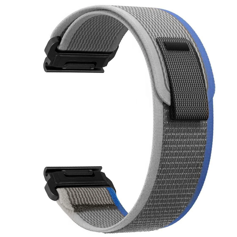Nylon QuickFit Strap for Smartwatches - 26mm/22mm Adjustable Sport Band