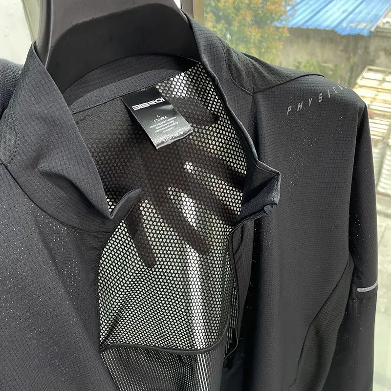 Brands Stand Long Sleeve Jacket Men Quick Dry Sweatshirt Sun Protection Outdoor Bomber Jacket Lightweight Casual Military Coat