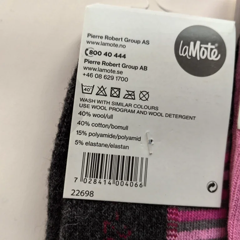 Anlisim Kids Merino Wool Ski Socks For Girls Boys Teen Thermal Winter Warm Thick Hiking Knee High Socks Stocking Stuffers For Skiing Snowboarding (Black/Grey/Blue B, 4-7 Y