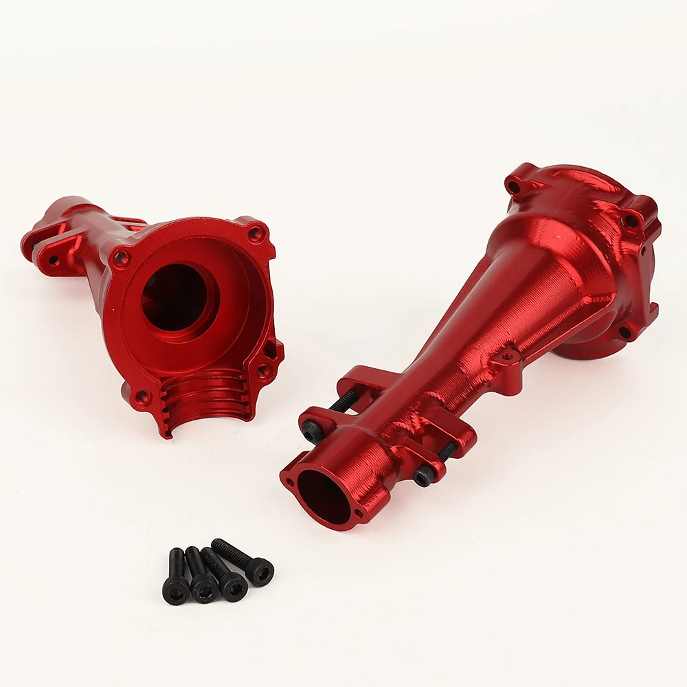 1pc For Yikong DF7 Metal Rear Axle Housing Spare Part For Axial YK 1/7 RTR DF7 Desert Fighter RC Crawler Toys Car Upgrade Parts 5