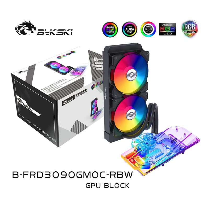 Bykski Graphics Gpu Aio Cooler Block For Gigabyte Rtx 3080 3090 Gaming