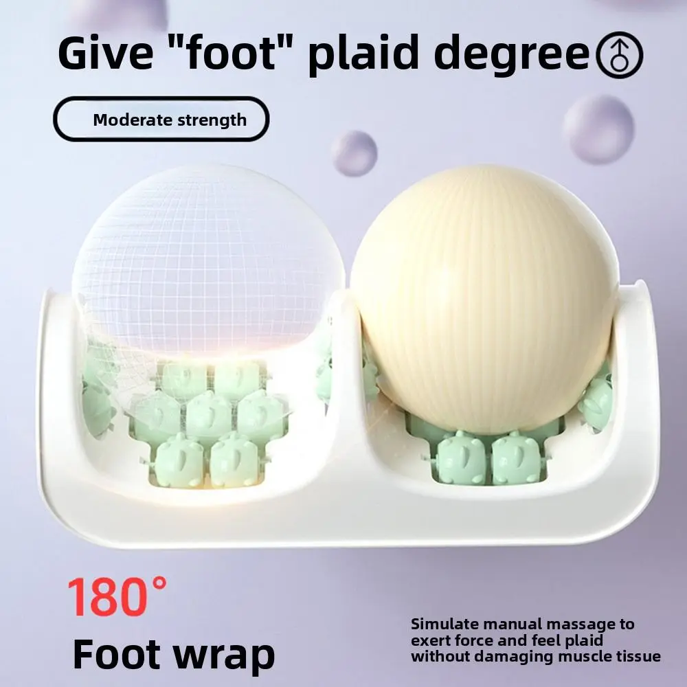 Trigger Point Reflexology Foot Massager Foot Pain Relief Improve Sleep Foot Roller Massager Promote Blood Circulation Care