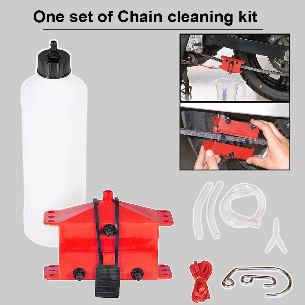 Chain Cleaner Bicycle/Motorbike/Motorcycle Machine Kit Chain