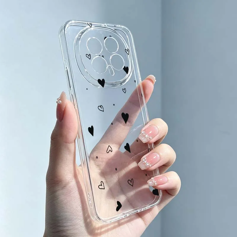 Chic Polka Dot Heart Design Phone Case Cover
