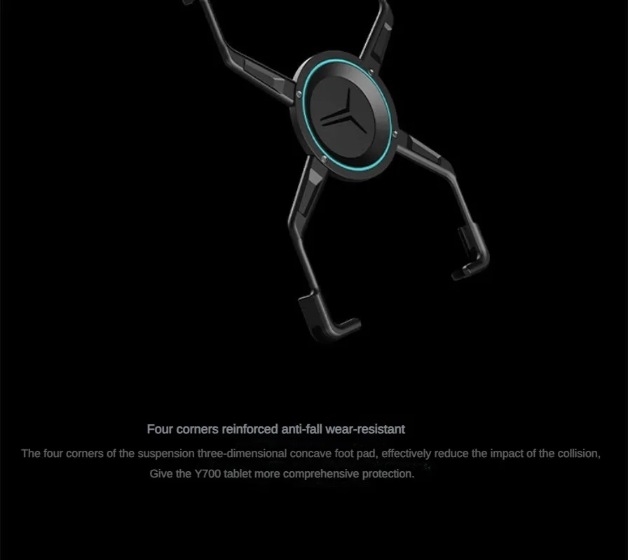 Lenovo Legion Y700 3rd Protective Metal Armor with Enhanced Cooling & Drop-Resistant Design