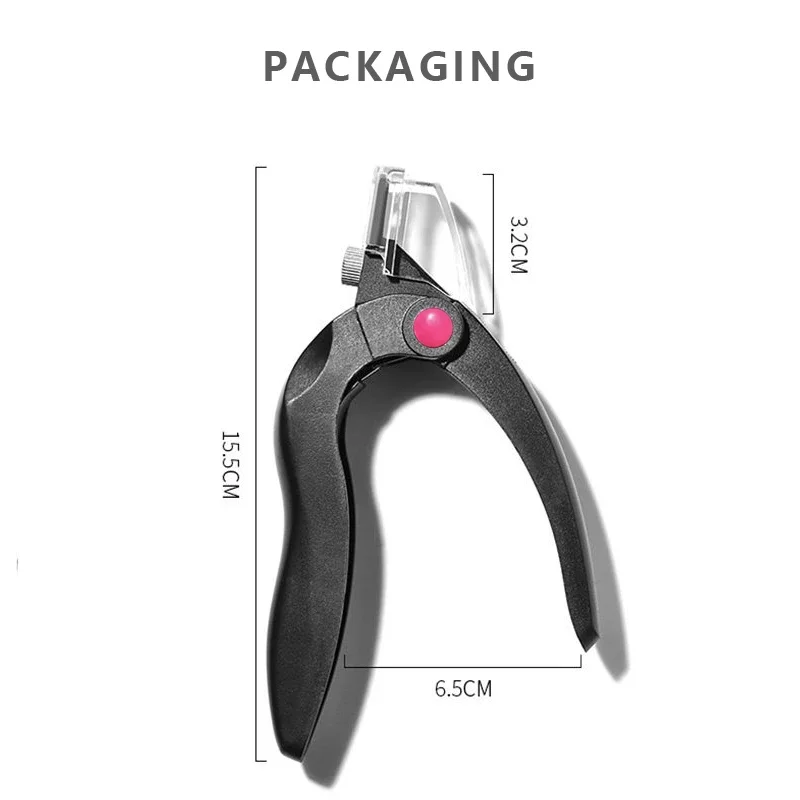 Nail Clippers Nailpop Acrylic Professional Dial Stainless Steel Blade Nail Tips Cutter Fake Nails Trimmer Manicure Tools