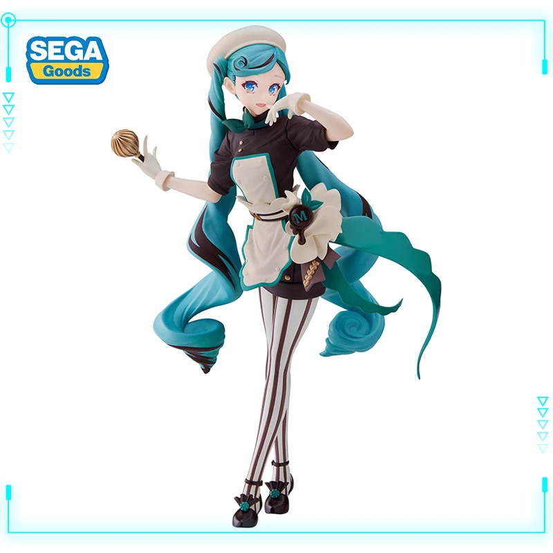 

SEGA Original Genuine Vocaloid Luminasta Hatsune Miku Virtual Singer Miku Bitter Patissier Ver 21cm SPM Figure Anime Model Toys