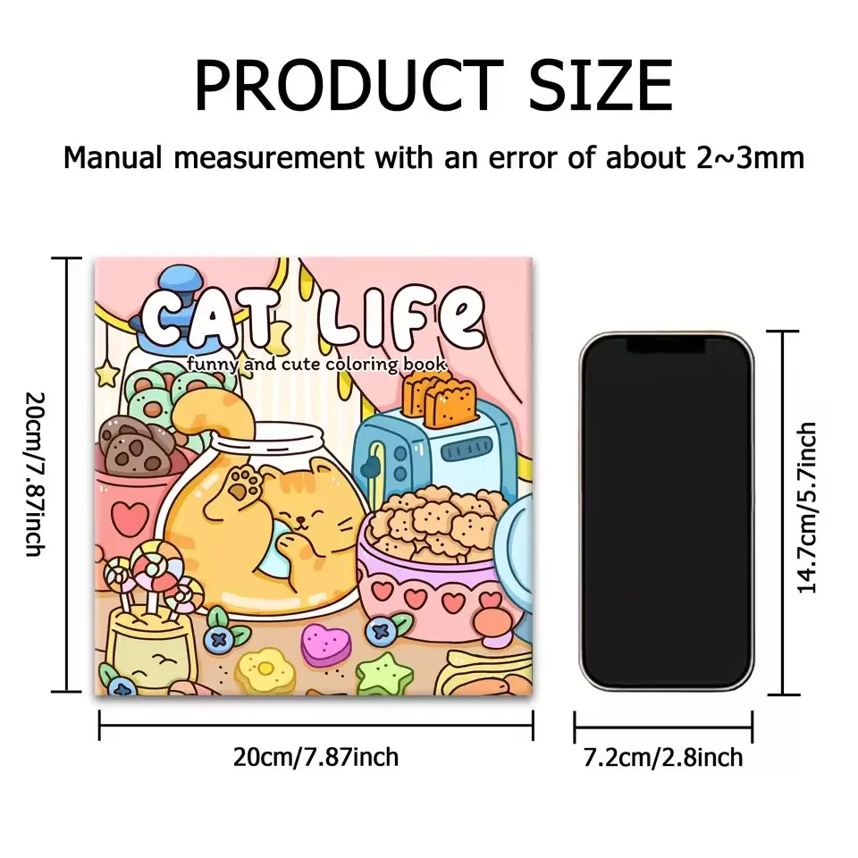 Cat Life Coloring Book 6