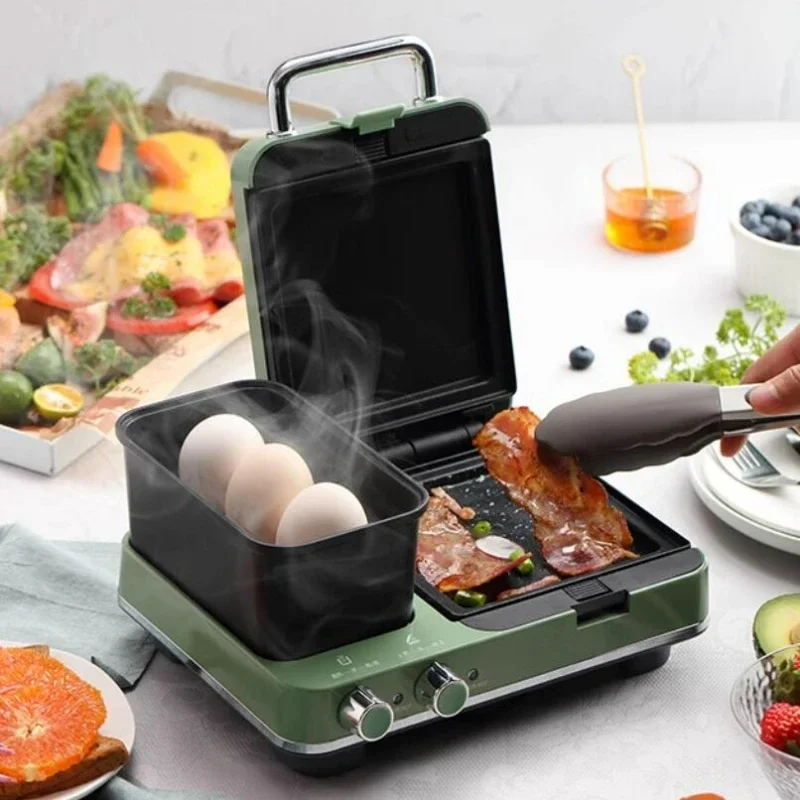 Morphyrichards 220V Multifunctional Breakfast MachineSmall Household Waffle MakerBake Toast Bread Maker 5