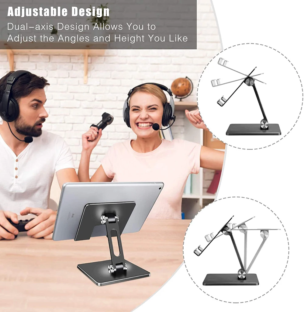 Altura, Ajustável, Suporte Dobrável, Dock para Xiaomi, iPad, Tablet, Laptop