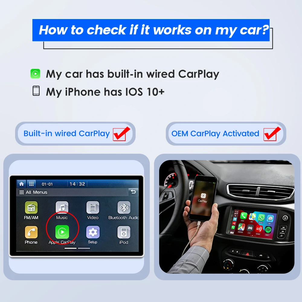 CarlinKit - ī÷ , 5GWiFi ̴ ڵ ÷ ڽ, ƿ   ٰ  Ʈο ֻ ¼