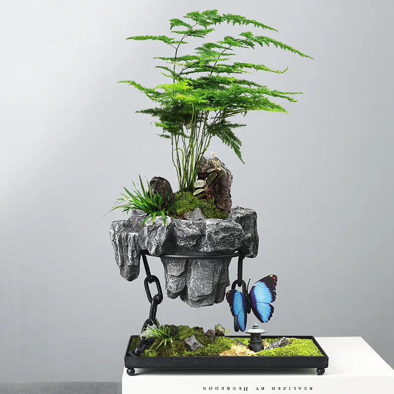 Levitating Air Bonsai Pot Desktop Flower Pot Garden Planter Indoor