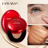 Fond de teint coréen à coussin d'air, correcteur hydratant naturel léger, contrôle du sébum, Base de maquillage longue durée pour femmes 3