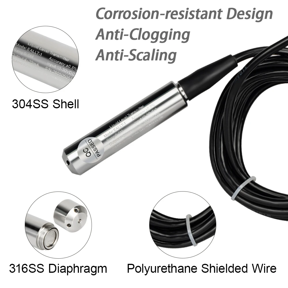 รูปสินค้า เซ็นเซอร์วัดระดับของเหลว 4-20mA 0-5V 0-10V สำหรับงานซ่อมบำรุง