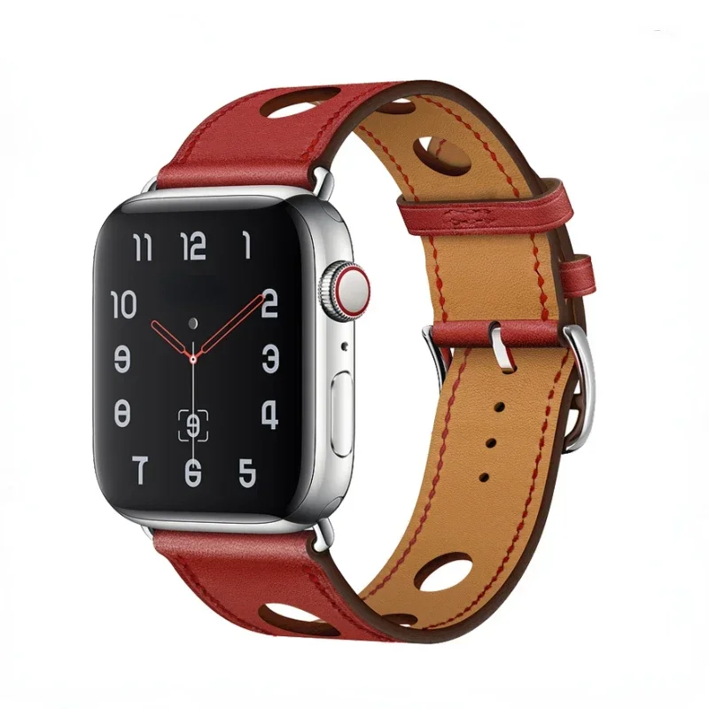 Premium Genuine Leather Watch Bracelet Strap – Timeless Elegance