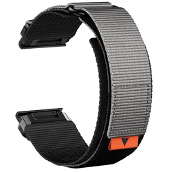 Enhanced Nylon QuickFit 26mm Watch Band - Ultra2 Series - QuickFit 26mm (Grey)