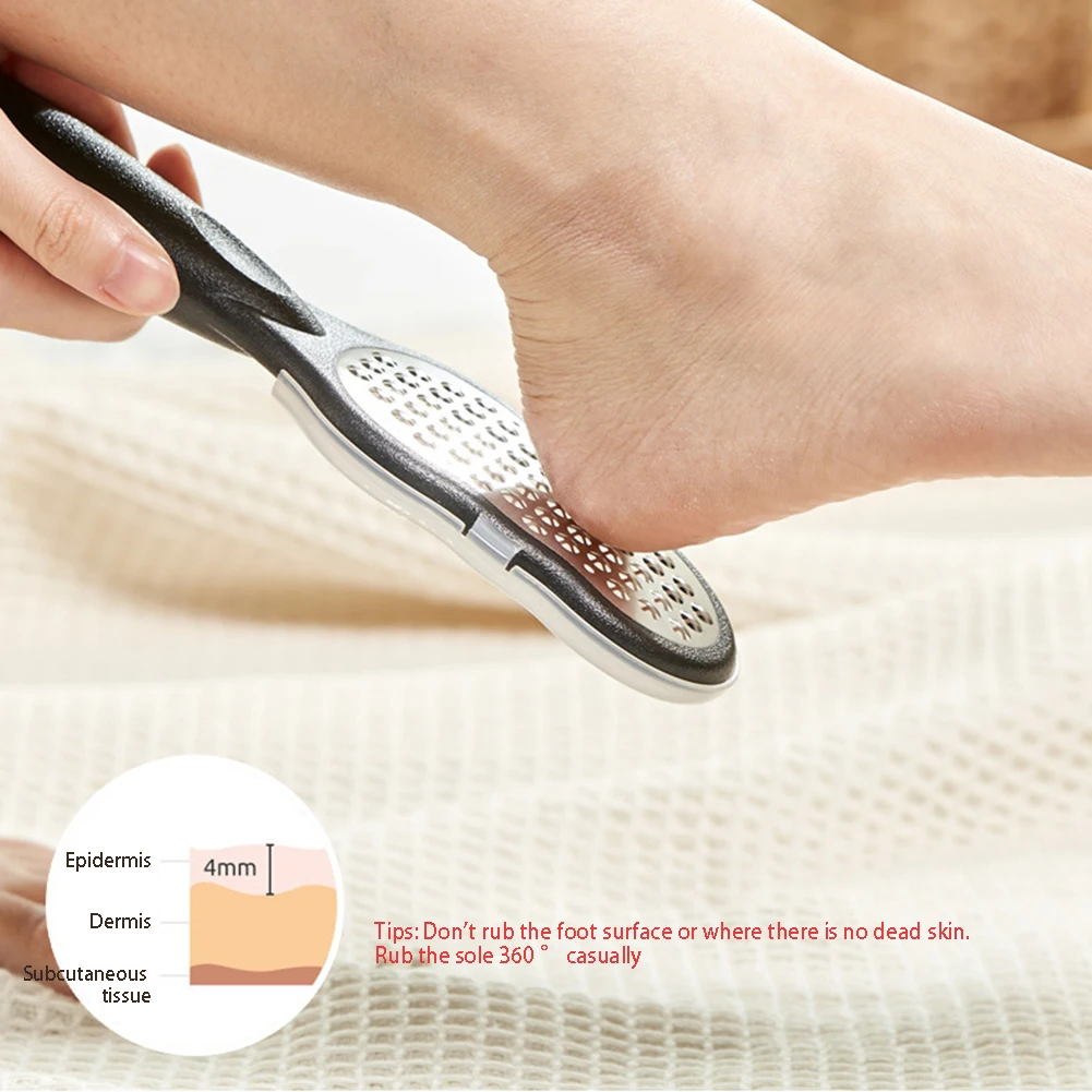 New Pedicure Knife Foot Sharpeners, Stainless Steel Pedicure File Foot Care