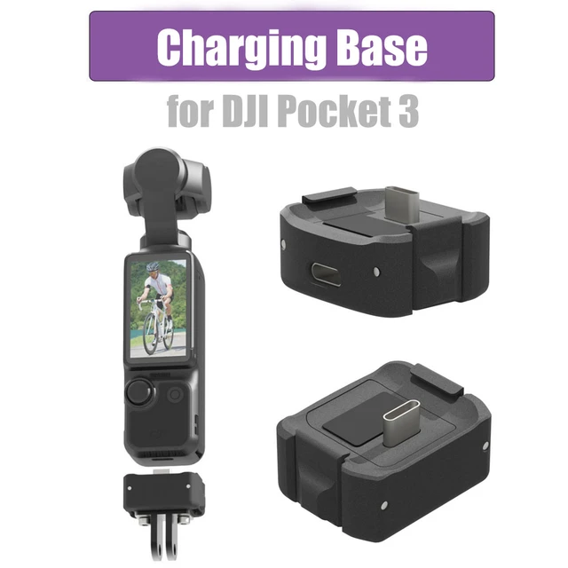 Charging Base for DJI Pocket 3 Potable Gimbal Camera Type-C Adapter  Connector for DJI OSMO Pocket 3 Accessories - AliExpress