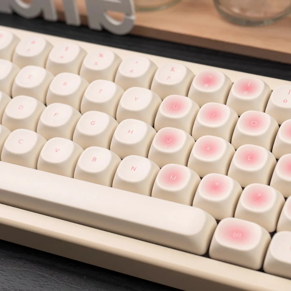 PBT Keycaps Set With MOA Profile For MX Switches - Gaming Mechanical - View #2