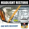 Car Headlight Restoration Polishing Headlamp Scratch Remover Repair Cleaning Paste Remove Oxidation Headlight Polish Liquid 5