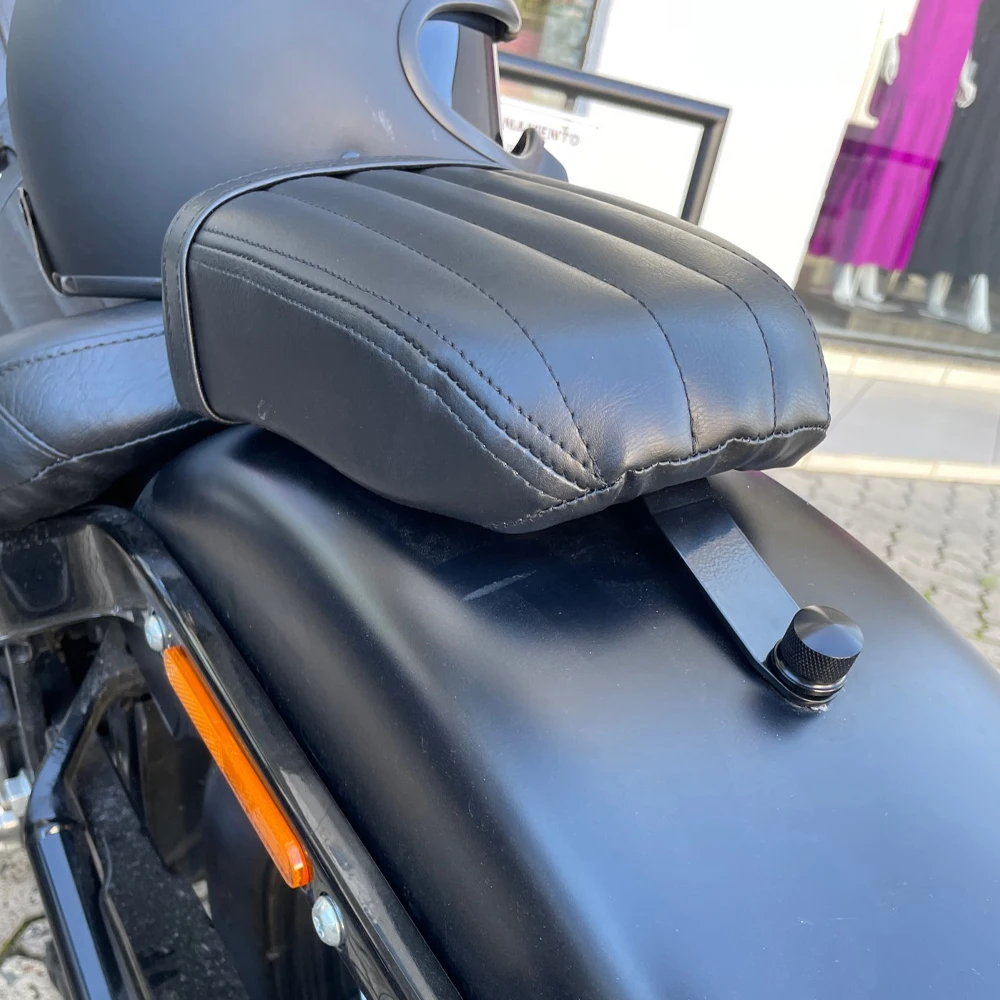 Rear Passenger Seat Pillion For Harley Softail Slim FLSL For Street Bob - View #2