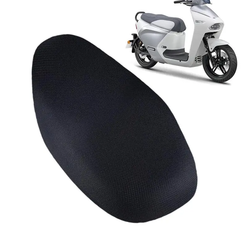 

Motorcycle Seat Cover Bike Cushion Net Protector Mesh Fabric Anti skid Pad Grid protection Mat Cooling Seat Pad For Motorbike