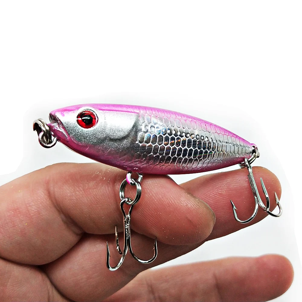 

6pcs Fishing Lure Floating Pencil StickBait Lure 5.9cm 6.9g Wobblers Topwater Crankbait lures Artificiais Long Casting Hard Bait
