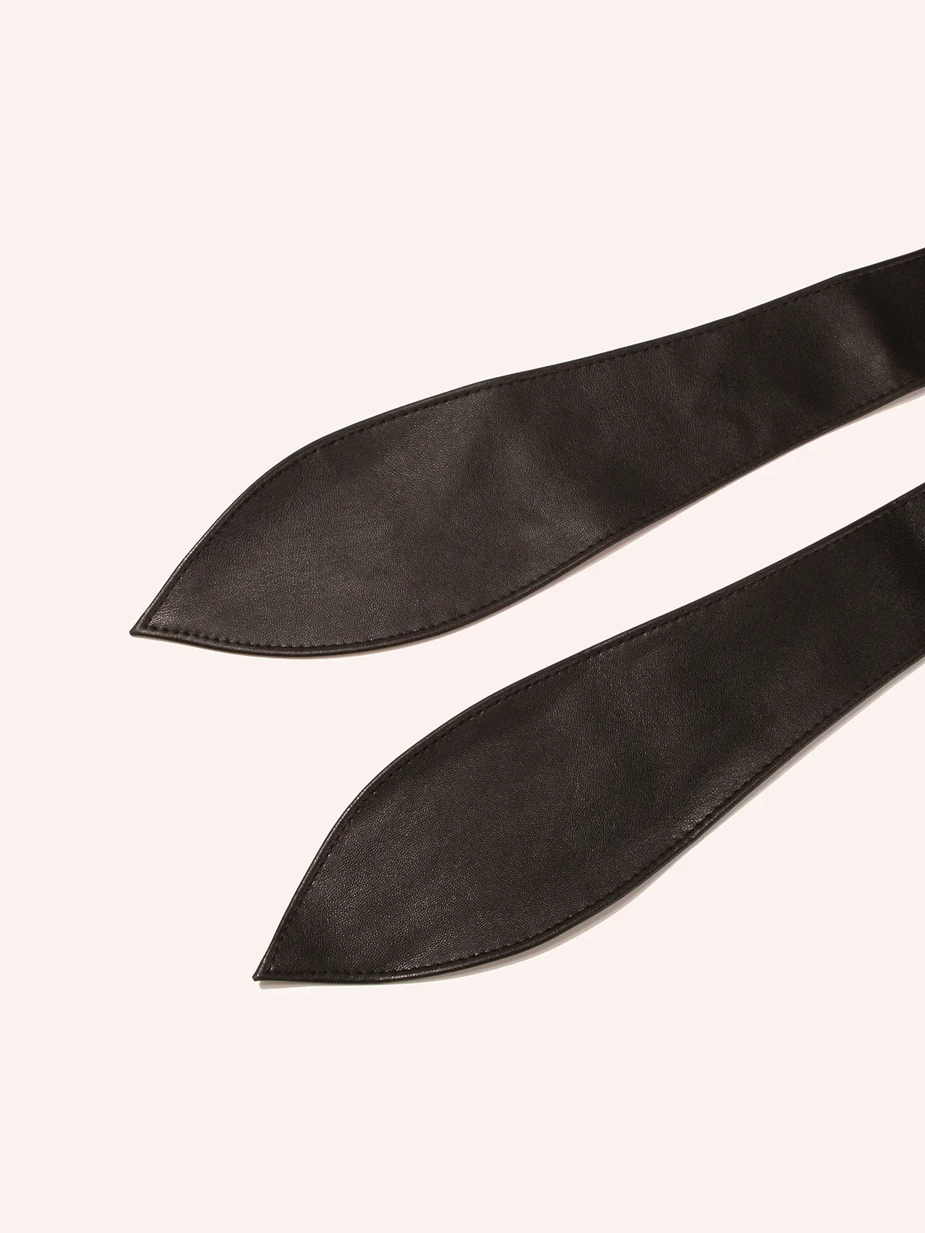 Taillenmieder mit breitem Gürtel, dekorativem Taillenmieder und Fliege, neues weiches und vielseitiges superlanges Band – Detail 3