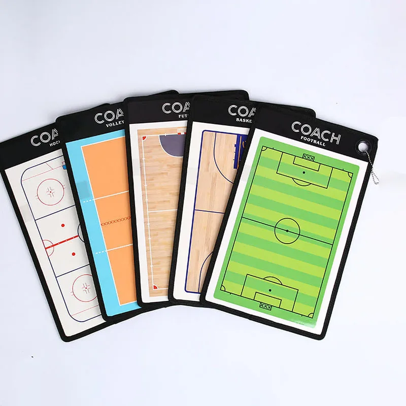 Soccer Tactical Board Magnetic Football Basketball Coaching Clipboard 1Set