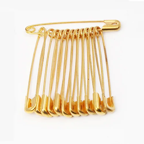50/100pcs 고품질 안전 핀 DIY 바느질 도구 액세서리 실버 금속 바늘 안전 핀 작은 브로치 의류 액세서리