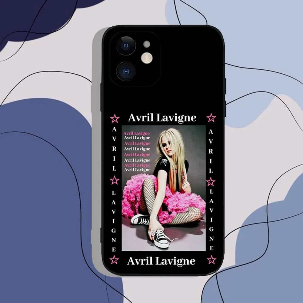 AIRPLAYのカバーあり/超希少◆北欧AOR名盤◆FOUR YOU/VOTE Singer Avril Lavigne Phone Case For iPhone 16e,16,15,14,13