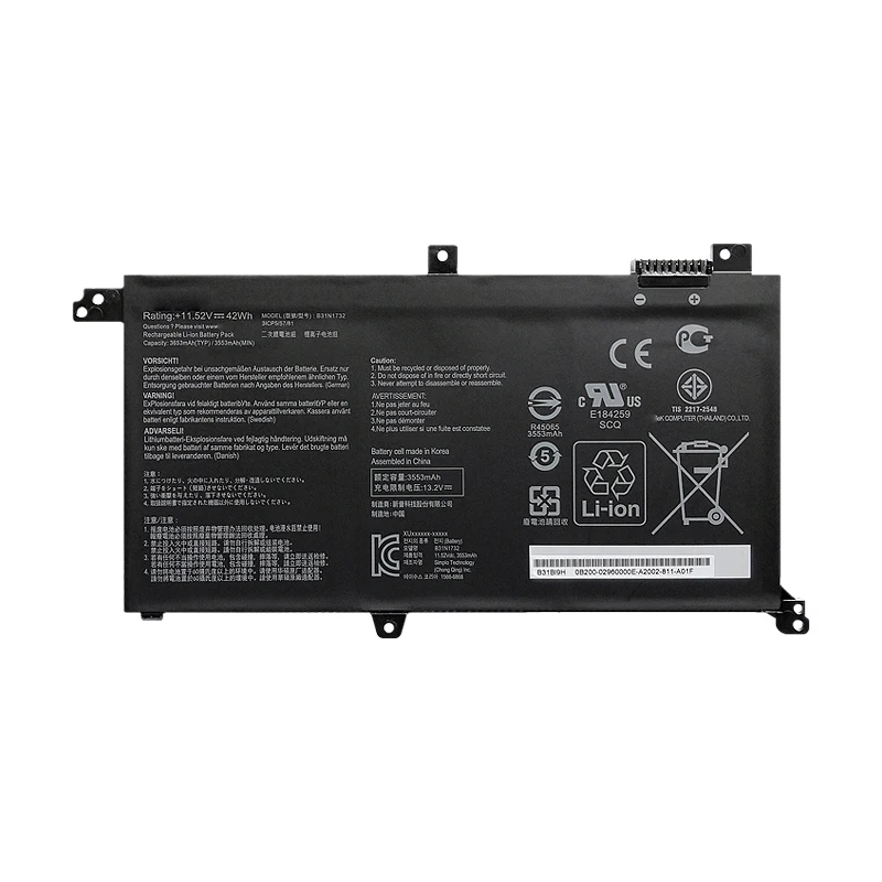 S14 B31N1732 S430FA S430FN S430UA X430UN R430FA