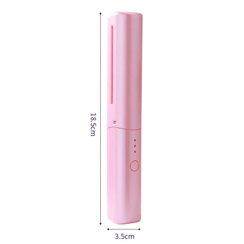 Description Picture 2 of item2 In 1 Wireless Hair Hot Comb Mini Usb Charging Straightener Ion Fast Styling Portable Heating Tools Hair Care Negative Hai E3u3