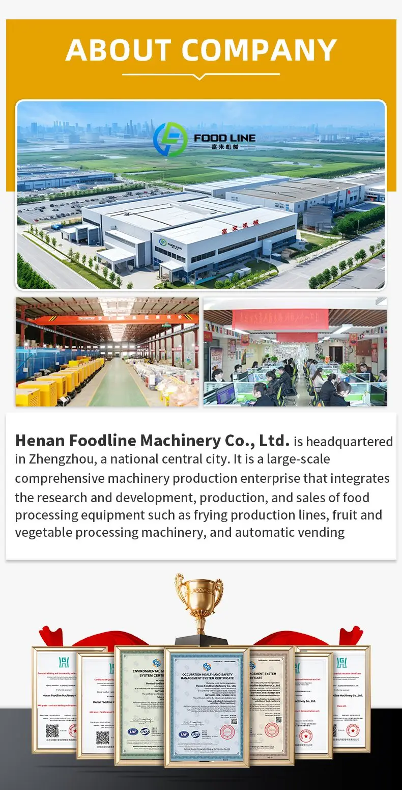 200kg/H Sweet Peanut Puffs Dumplings Frying Line Churros Spring Roll Deep Frying Machine