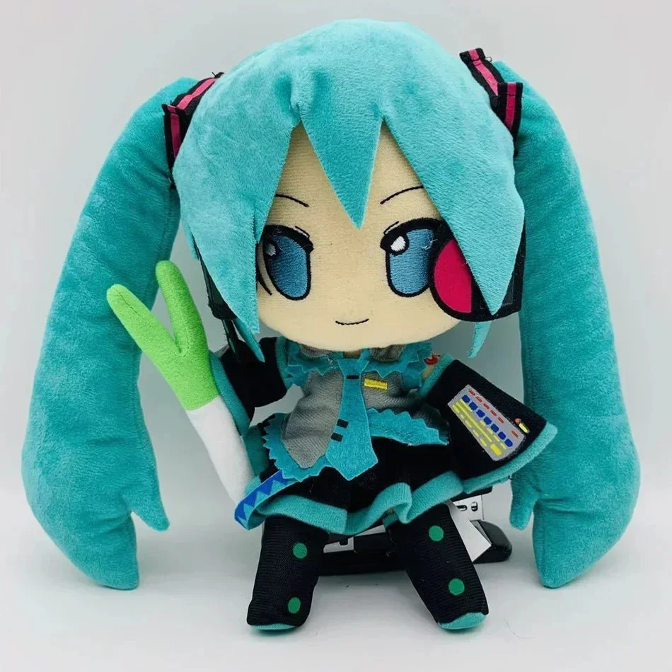 Charming 25cm Japanese Anime Plush Toy - Soft Hatsune Miku Doll Pillow - Adorable Christmas Gift