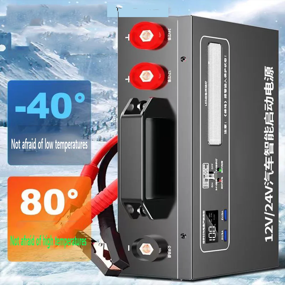 Jump Starter Power Pack 56800000mAh 12V24V Starting Device for Automotive Emergency Power Station Automotive Battery Charger