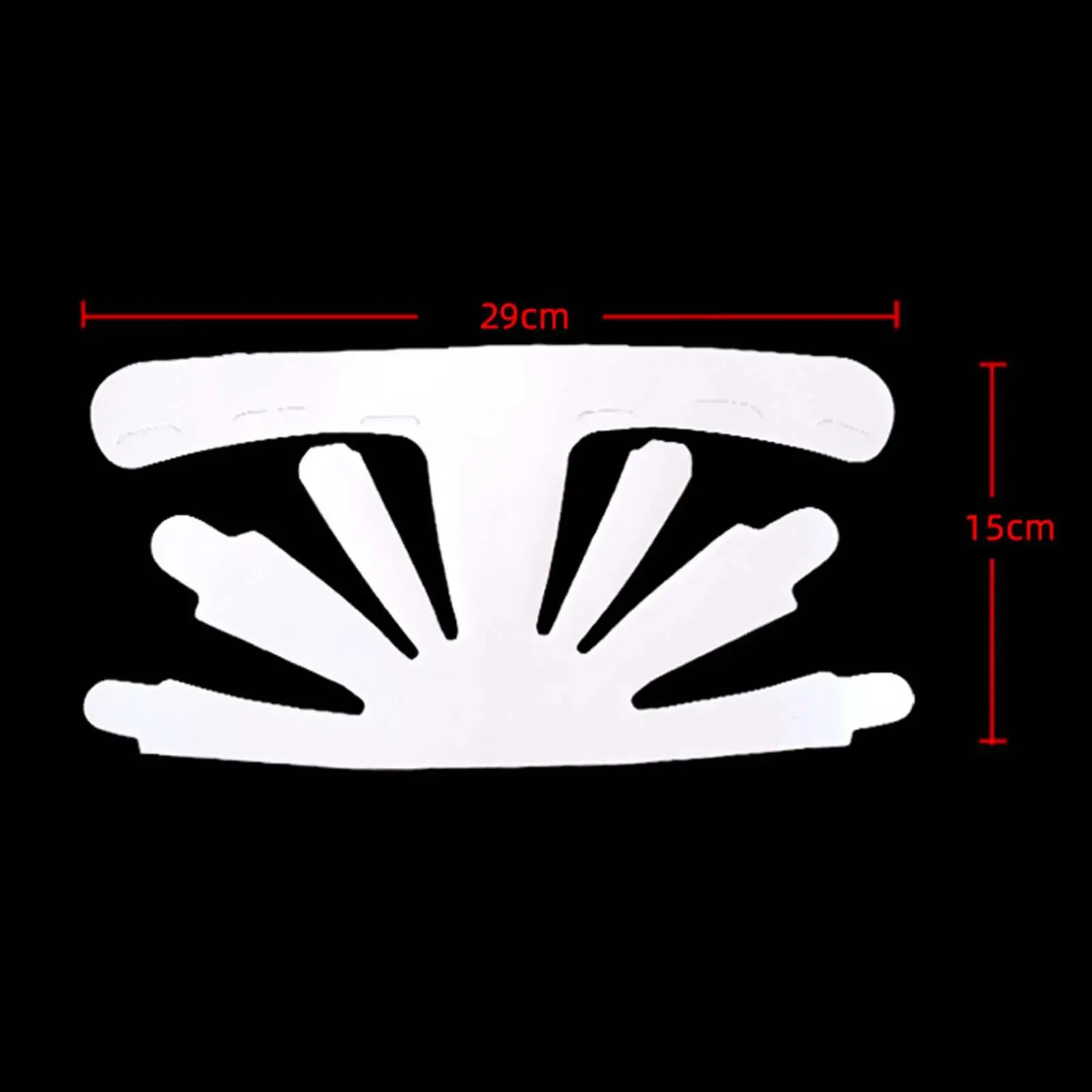 shoe and hat racks 10Pcs/Set baseball caps inserts durable hat display rack hat liner support for bedroom baseball cap shop universal shaper