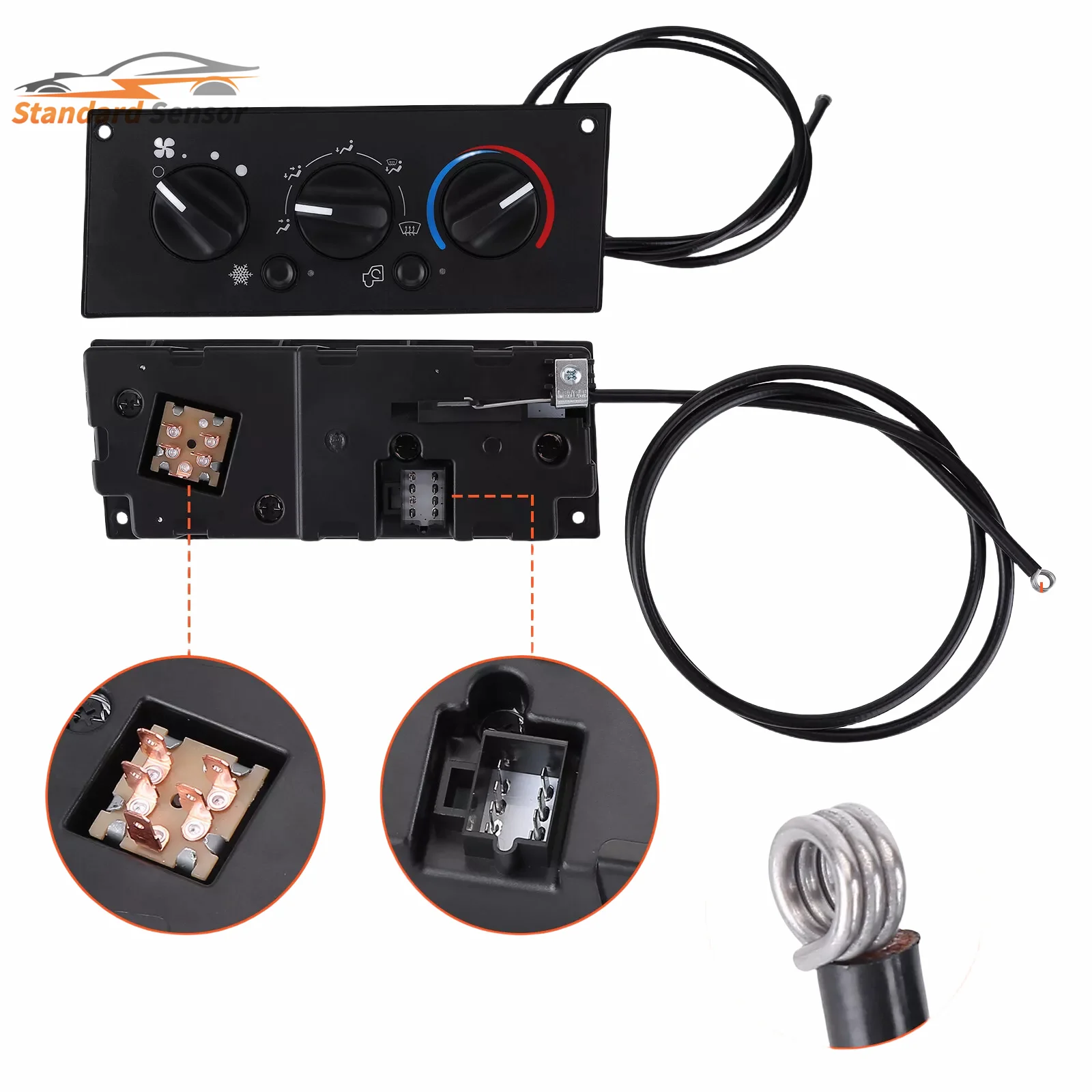 599-5511 AC Heater Climate Control Module For 2002-2006 Kenworth T300 C500 T600A T800 W900 5995511