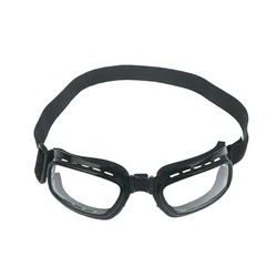 Enhanced Windproof Anti - Fog Safety Goggles with Folding Frame (Transparent)