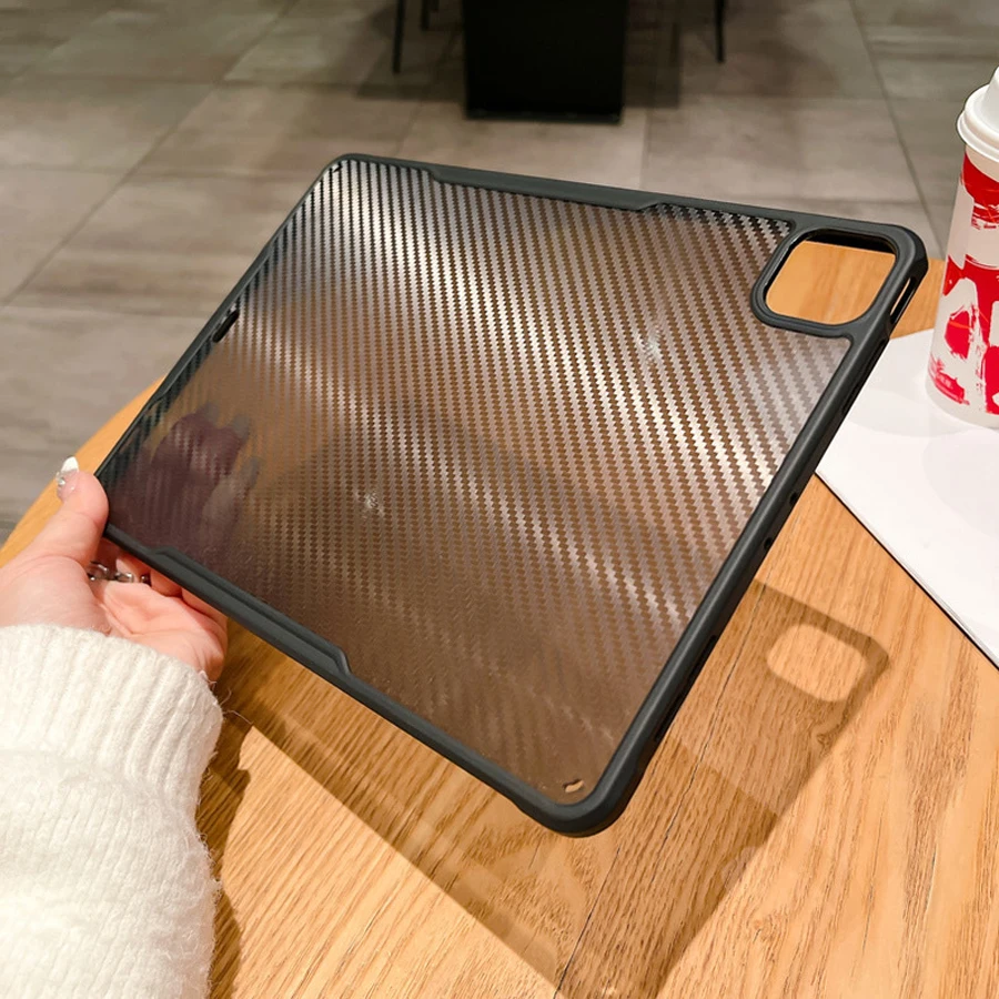 Carbon Fiber Texture Hard Cover Case