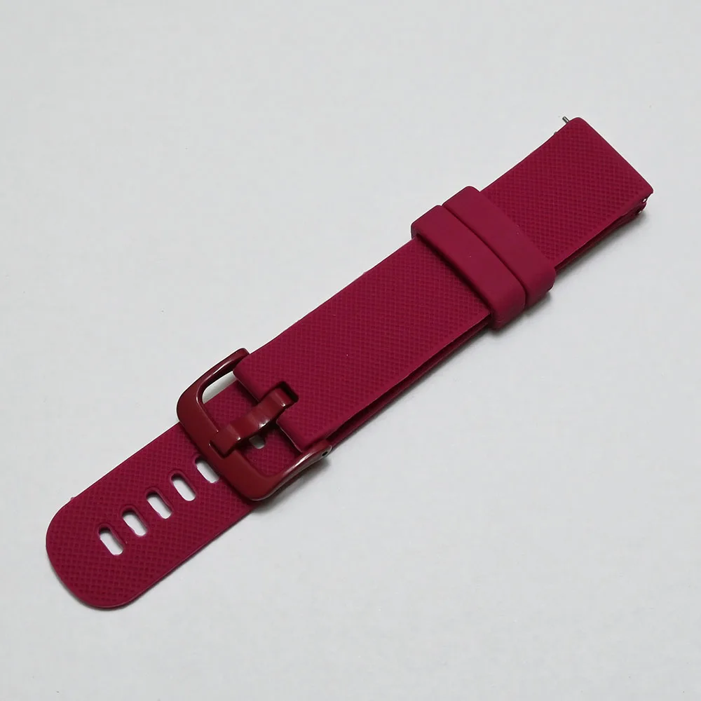 Silicone Quick Release Watch Band - 20mm/22mm Adjustable Replacement Strap