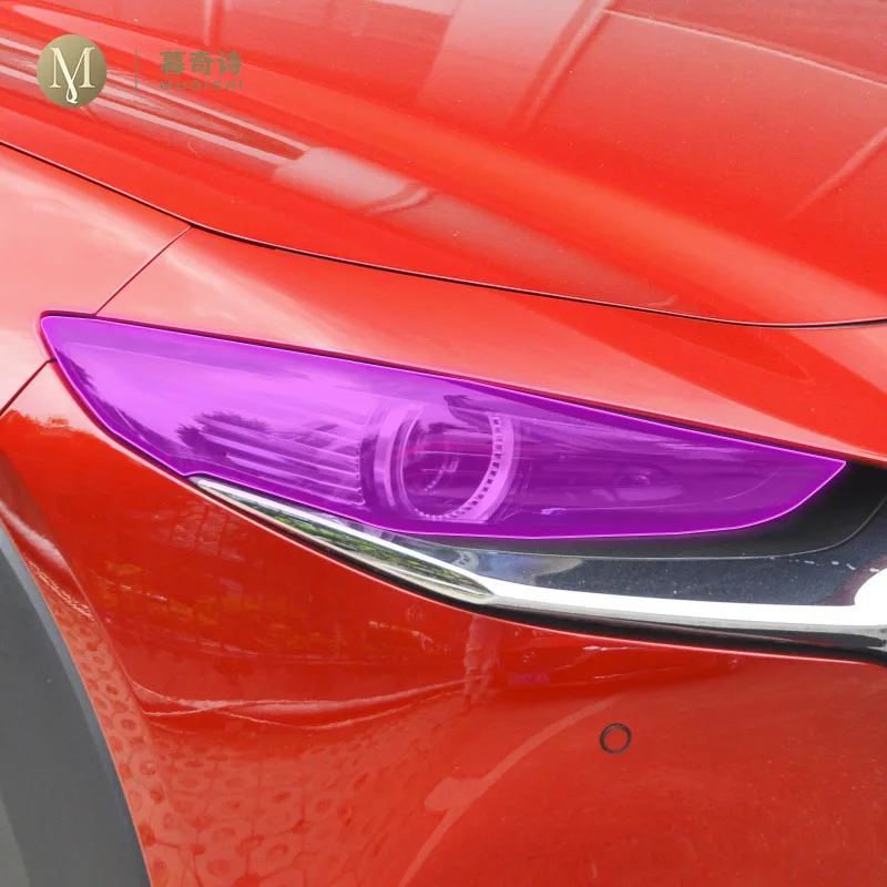 

Для Mazda CX-30 2020-2023Car Внешние фары PPF пленка для защиты краски против царапин ремонт ТПУ пленка прозрачная установка
