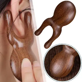 목제 코 마사지기, 혈액 순환 포인트, 페디큐어 리프팅 테라피, Gua 도구, 코 샤 도구, 페이스 보드 R K7M0