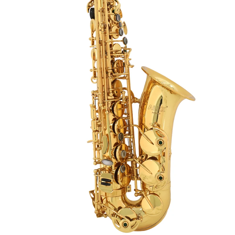 Alex Alto Gomito Sax Aas-300 Bambini Adulti Sax Principianti