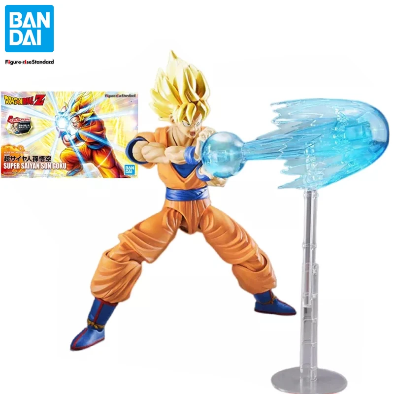 

Bandai Original FRS SUPER SAIYAN SON GOKU Figure Rise Dragon Ball Assembled Model Children's Action Figure Genuine In-Stock