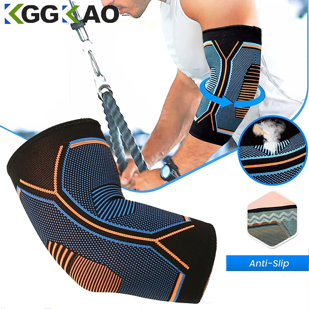 Elbow Brace 1Pcs for Weightlifting Compression Support Reduce Tennis Elbow and Golfers Pain Relief elbow brace elbow strap elbow pads
