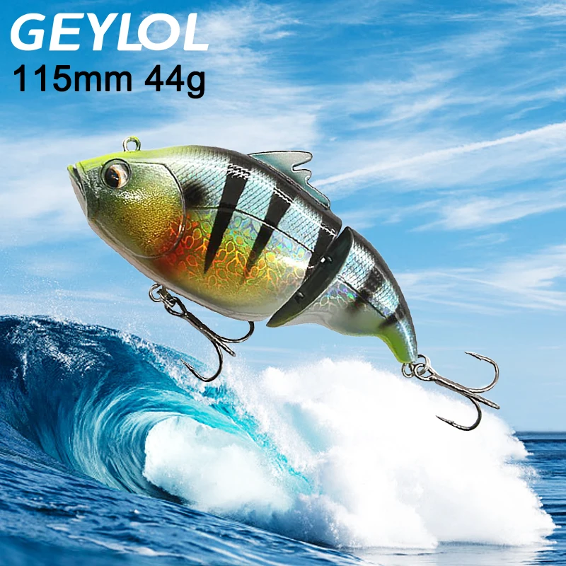 GEYLOL 115mm 44g Vibration Floating Fishing Lure Lipless Crankbaits
