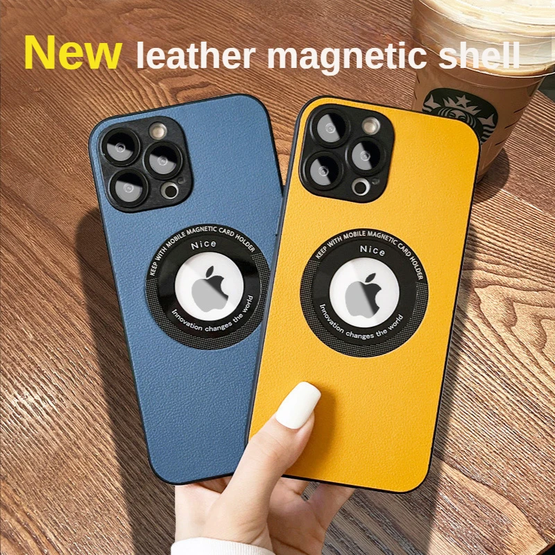 Luxury Absorption Wireless Charging Phone Case for IPhone 14