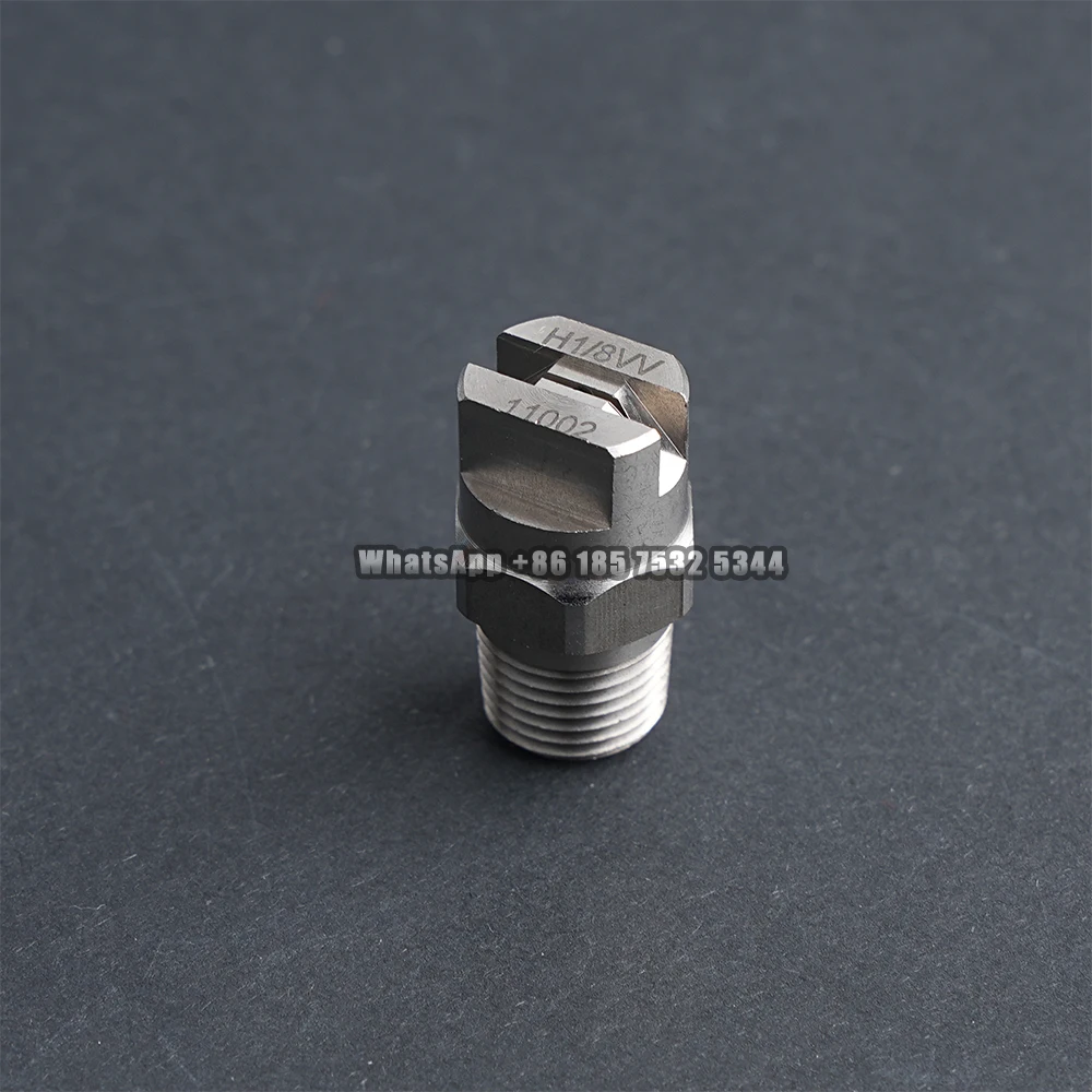 SS304 High pressure 1/8“ 1/4"  Flat Fan Spray Nozzle, Industrial / Factory Cleaning, Dust Removal Nozzle Washing, 11001 9502 800 3
